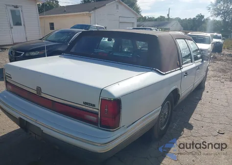 1991 Lincoln Town Car Signature из США, поврежденный, VIN 1LNCM82W1MY608209